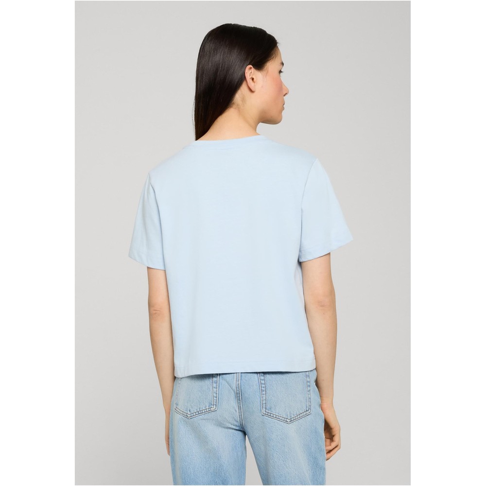 Urban Classics - Organic Boxy Damen TShirt - Blau